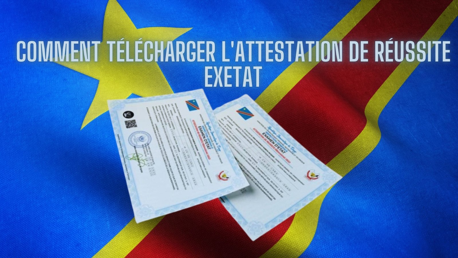 Télécharger attestation réussite EXETAT